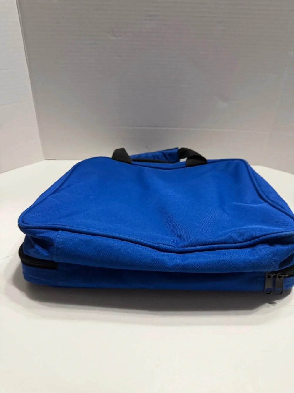 Blue Men's Compact Travel Briefcase Bag